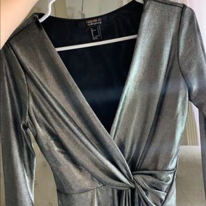 Metallic dress